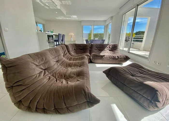 Pgh N1 - Roof-top & Parking Prive, A 2 Pas Du Golf Appartement